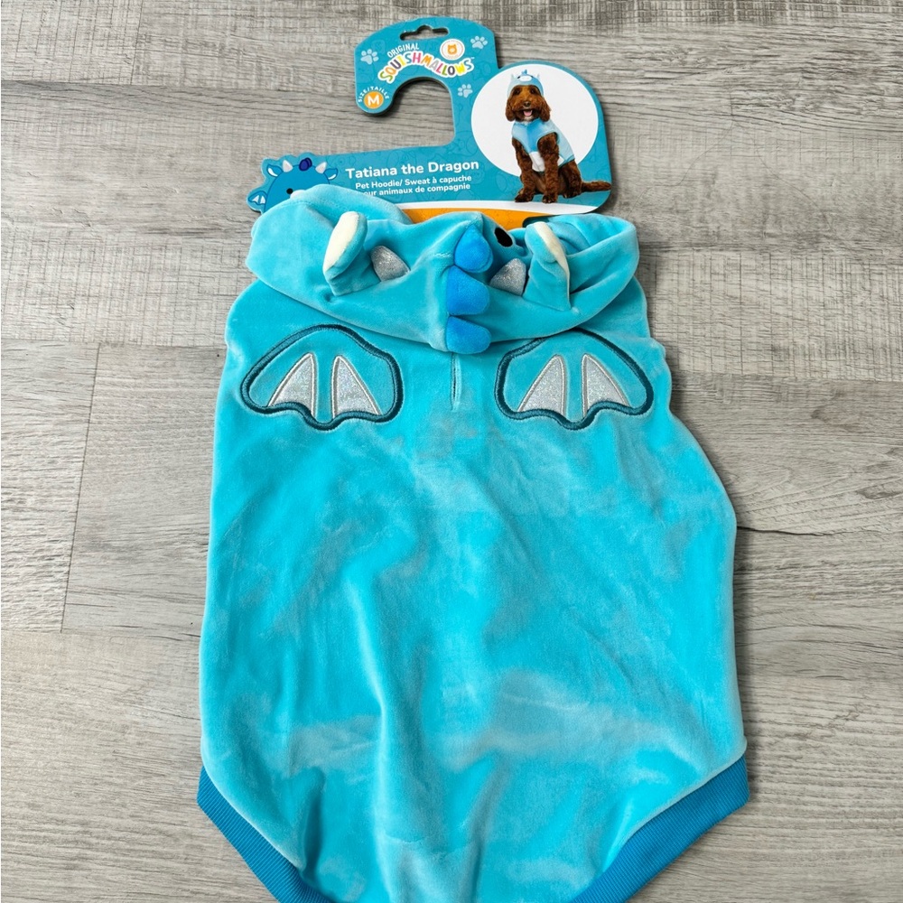 New Squishmallows Dragon Dog Costume Medium‎